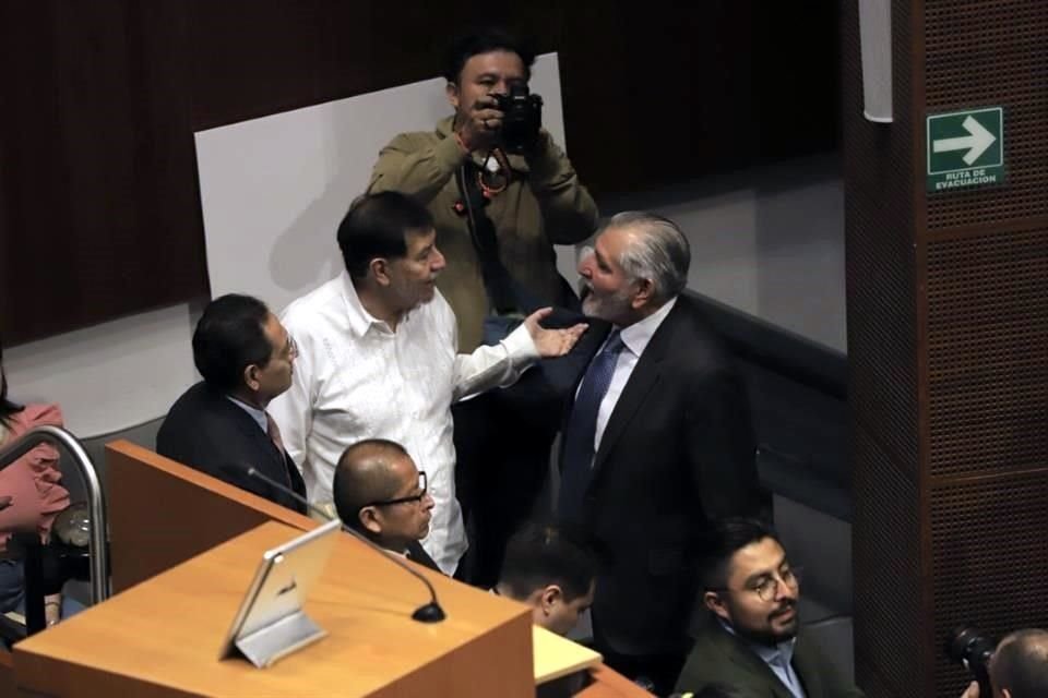 'Imponer un gravamen de esto sería tributariamente injusto', dijo el morenista Adán Augusto.