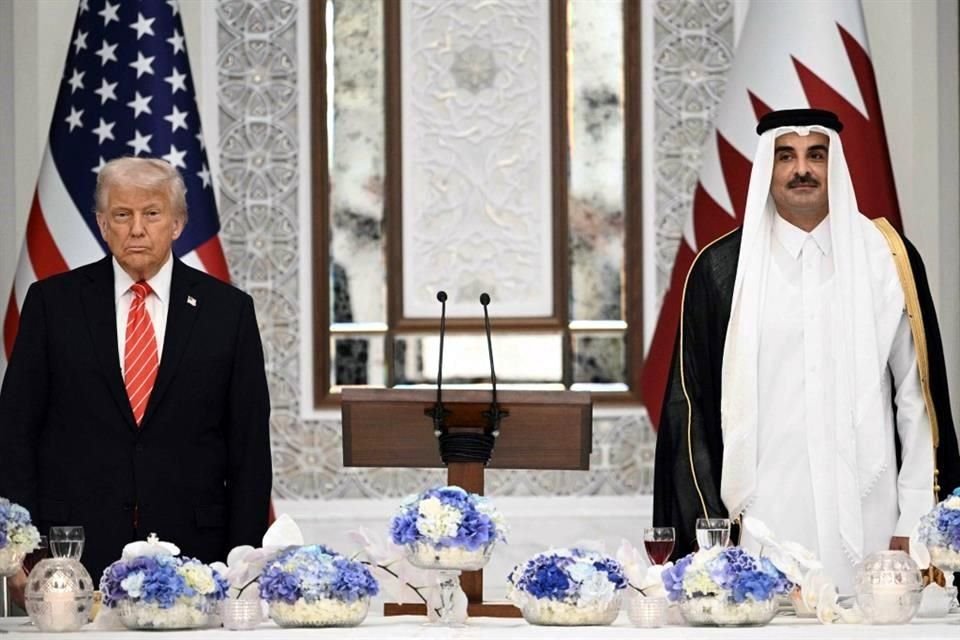 El Primer Ministro de Qatar dijo que oferta de avión de lujo a EU no es un regalo personal a Trump, sino transacción de Gobierno a Gobierno.