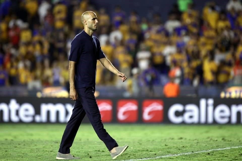Guido Pizarro reconoce que Toluca fue mejor que Tigres en varios lapsos del partido.
