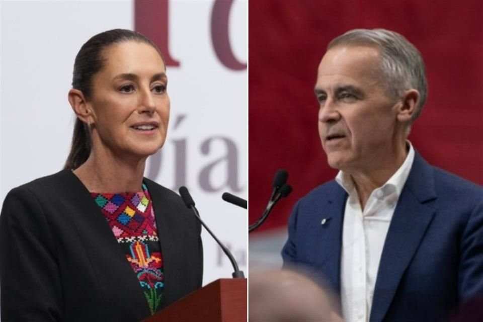 Claudia Sheinbaum dialogó con el Primer Ministro de Canadá, Mark Carney.