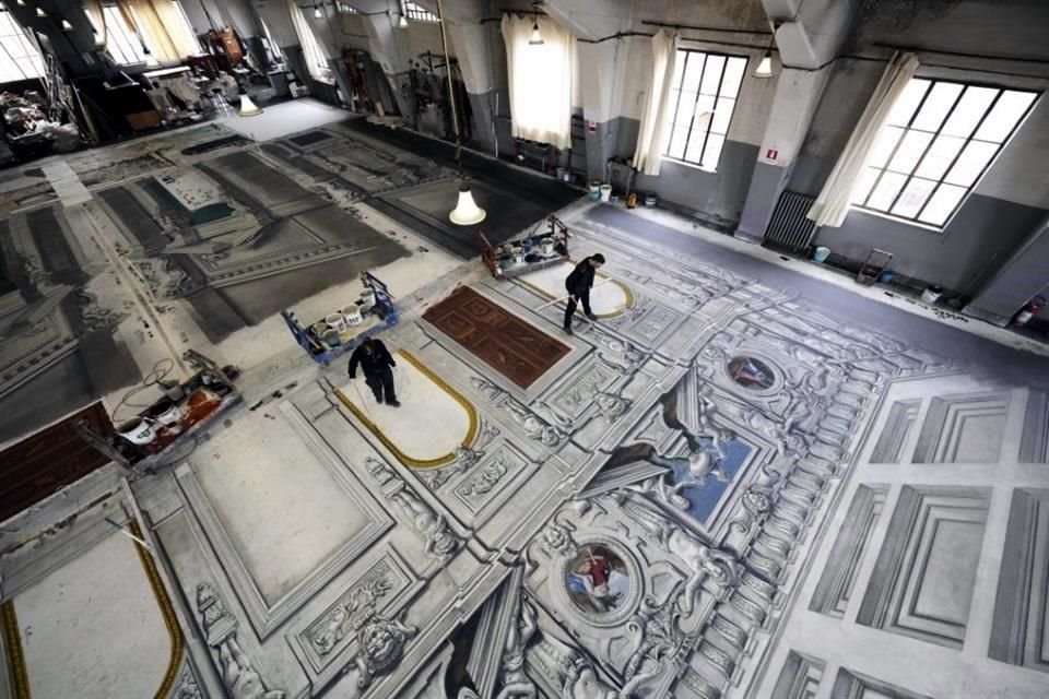 En el antiguo edificio de lo que fue una fábrica de pasta, ahora cobran vida los escenarios para las producciones del Teatro de la Ópera de Roma.