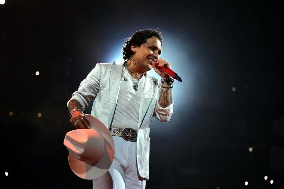 El cantante conquistó con sus hits.