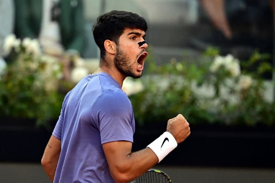 Carlos Alcaraz ganó por primera vez el Abierto de Italia.