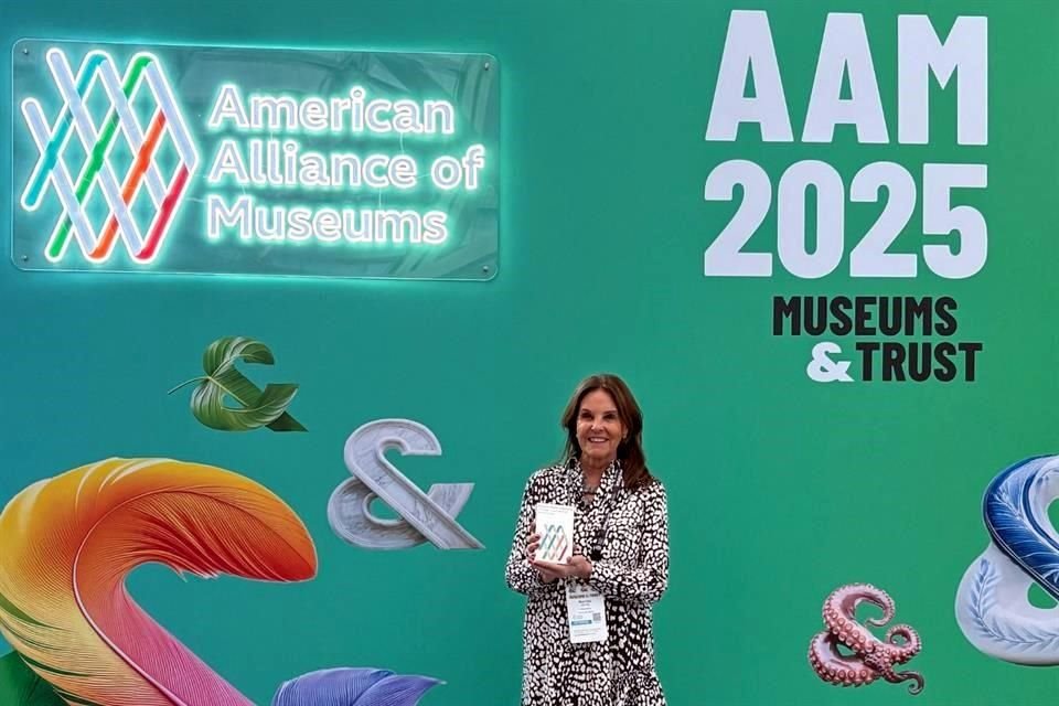 Marinela Servitje fue galardonada con el Premio al Liderazgo, que otorga la   Alianza Americana de Museos.