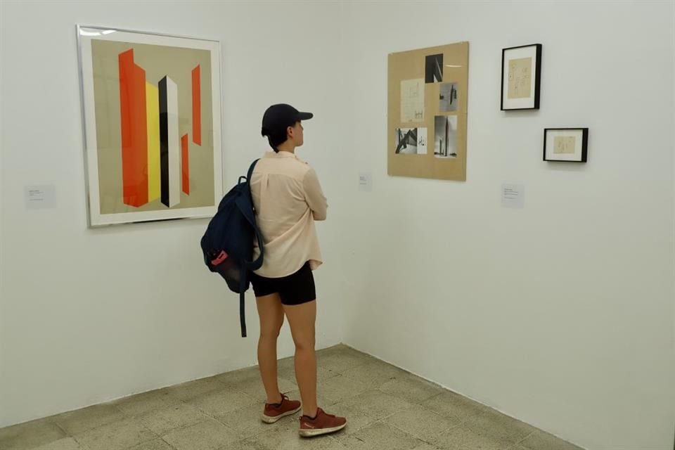 Paralela a esta apertura, se inauguró también la exposición 'Elevaciones y desplantes, Diseño espacial de Mathias Goeritz', curada por David Miranda.