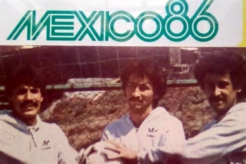 Rodríguez fue suplente de Pablo Larios en el Mundial 86.