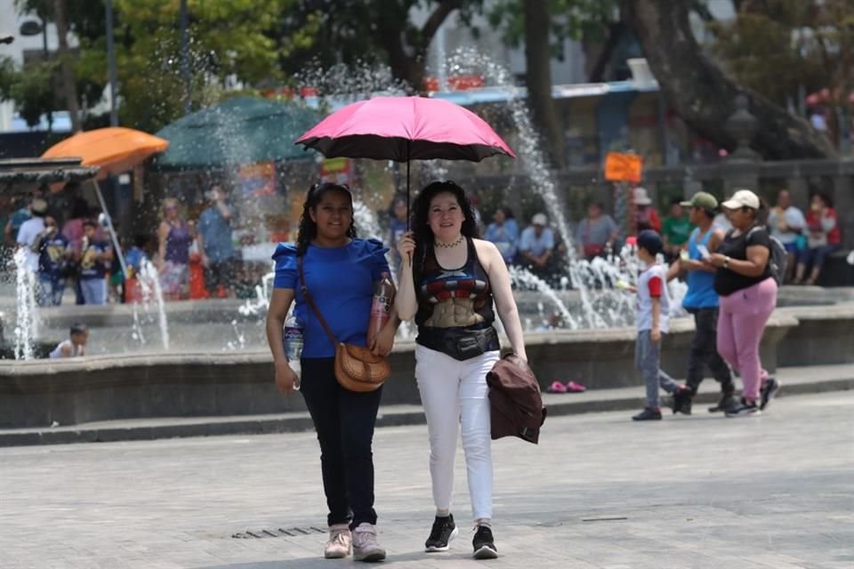 Para mañana miércoles 21 de mayo se esperan temperaturas de entre 30 y 32 grados.