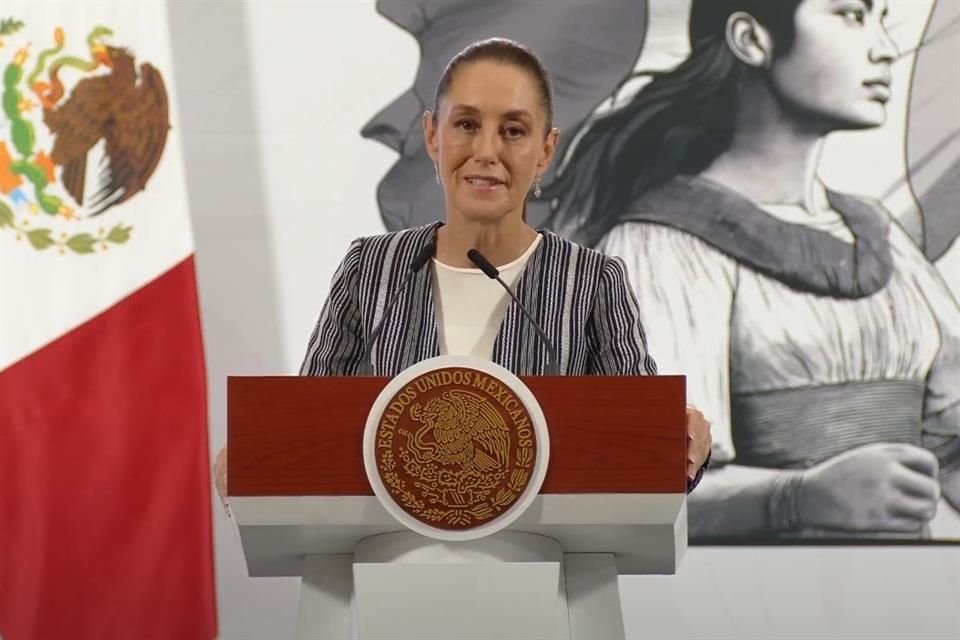Claudia Sheinbaum, Presidenta de México.
