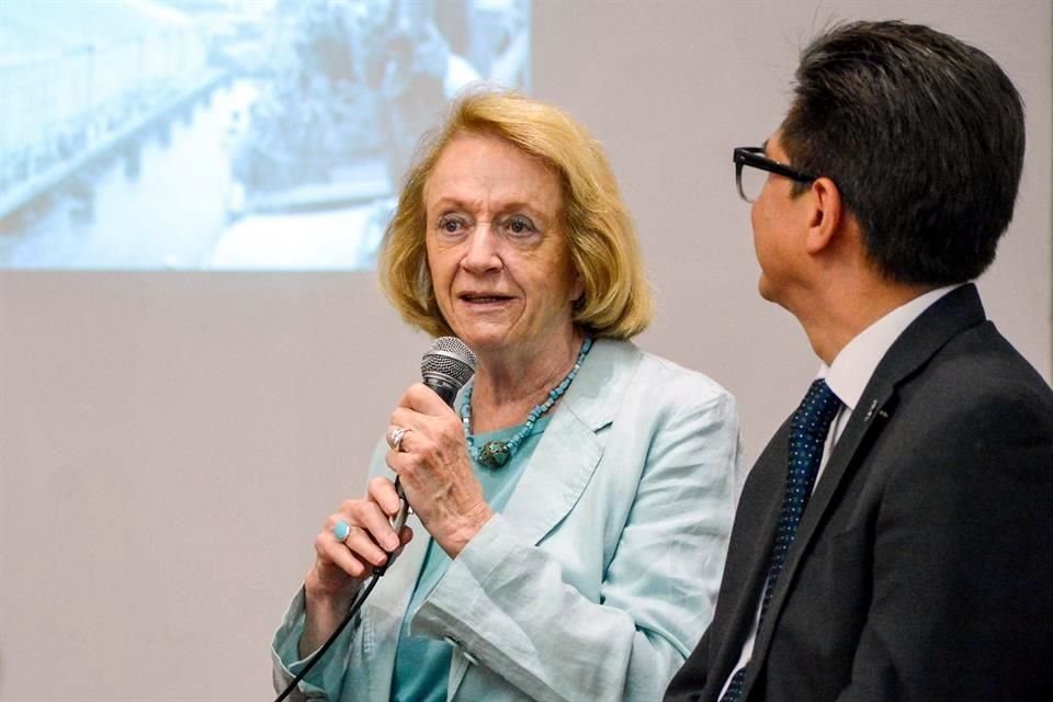 La historiadora del arte Louise Noelle destacó materiales que han facilitado la permanencia de la obra de Kaspé, como el ladrillo recocido o el concreto aparente.