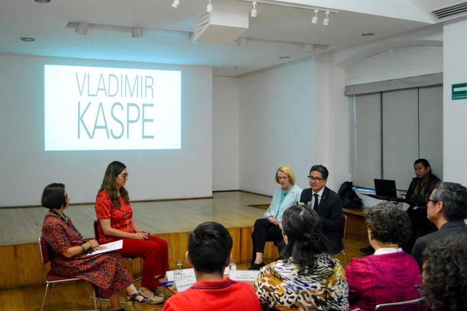 El tributo a Vladimir Kaspé se llevó a cabo en la sala Adamo Boari del Palacio de Bellas Artes.