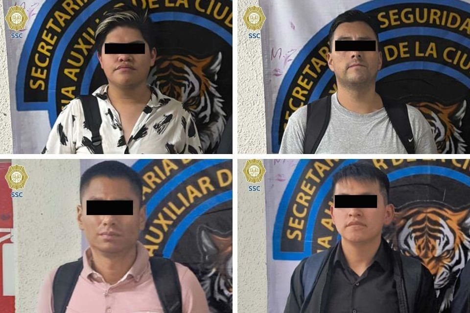 Los hombres fueron puestos a disposición del Juez Cívico para definir la sanción correspondiente.