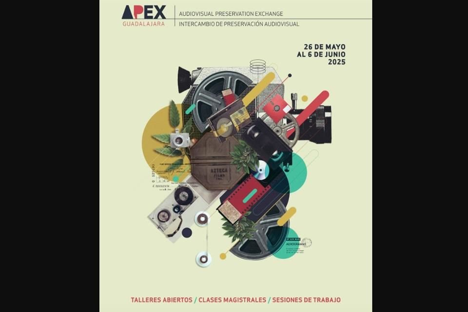 APEX 2025, de la Universidad de NY, ofrecerá talleres gratuitos sobre preservación digital y formatos analógicos en la Biblioteca Pública del Estado de Jalisco.