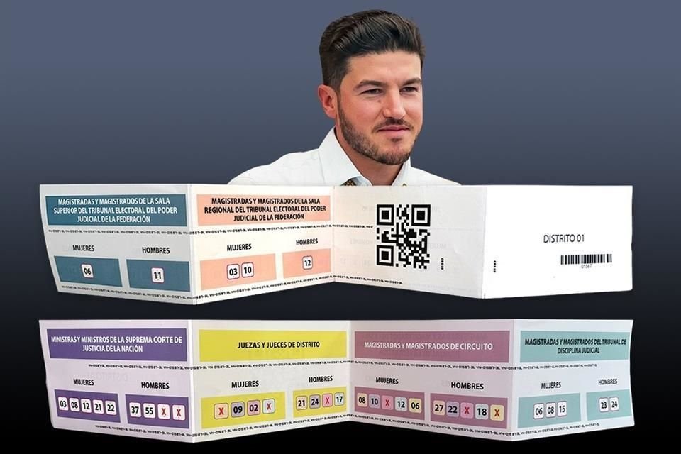 El equipo de Samuel García repartirá acordeones que indicarán por quién votar, como los que ya entregó, presuntamente de prueba.