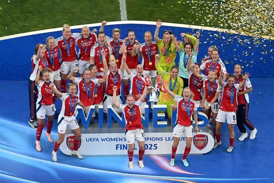 Arsenal Femenino cerró la temporada reclamando de vuelta su trono como las Reinas de Europa luego de 18 años.