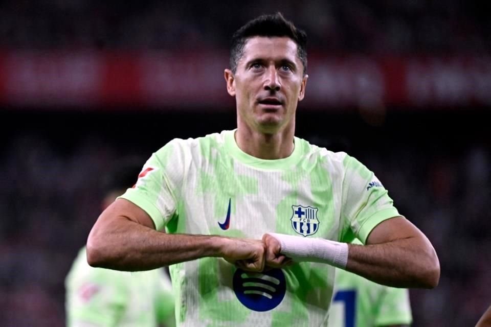 Robert Lewandowski marcó los dos primeros tantos del partido.
