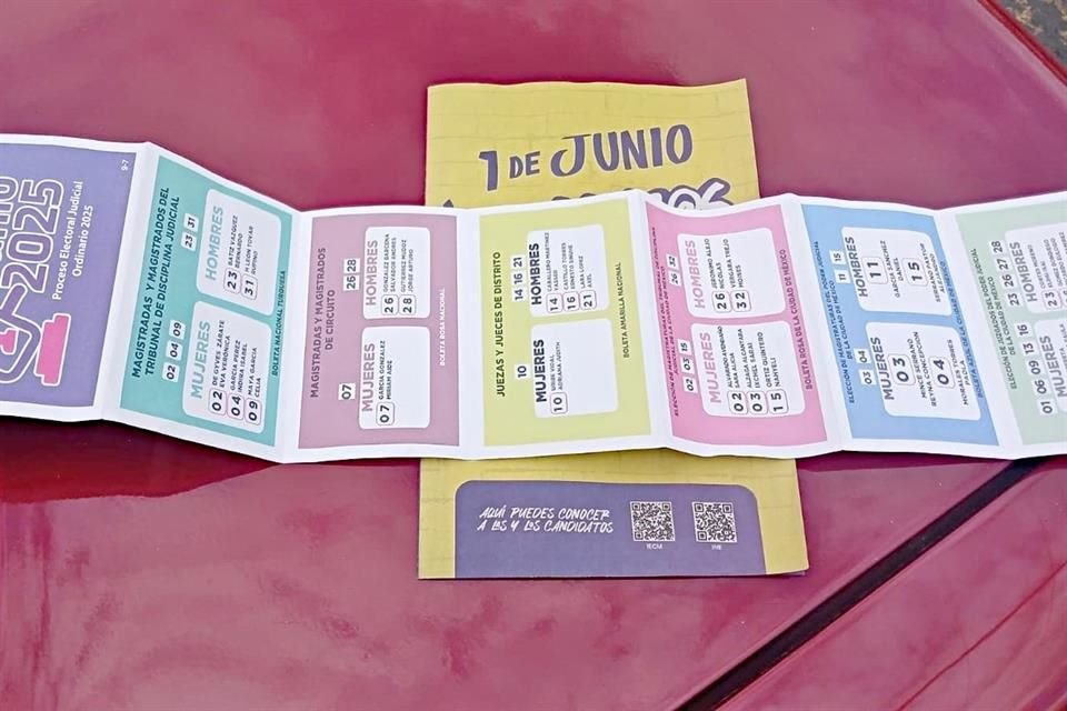 El Tribunal Electoral tiene pendientes decenas de impugnaciones contra la elección del Poder Judicial, en las que le exigen anular dichos comicios por la distribución generalizada de acordeones.
