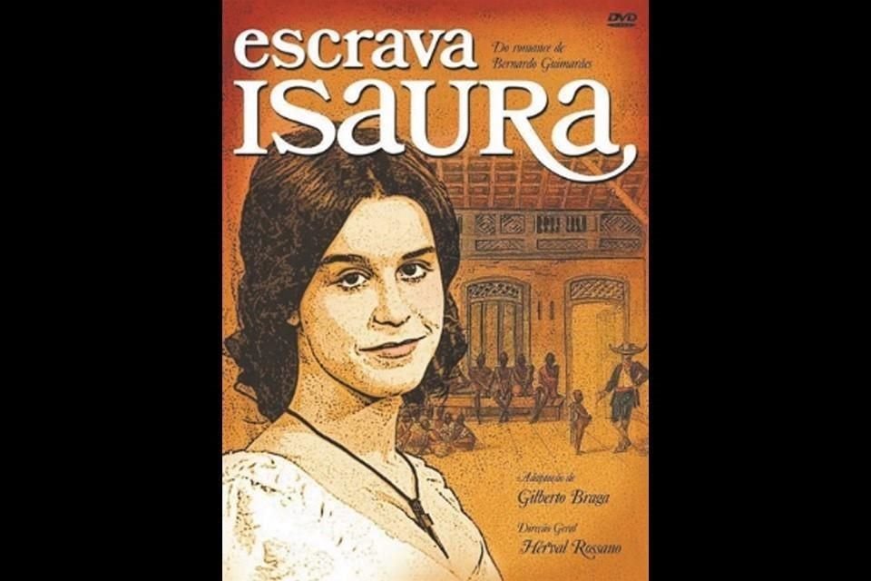 Cartel de la serie La Esclava Isaura.