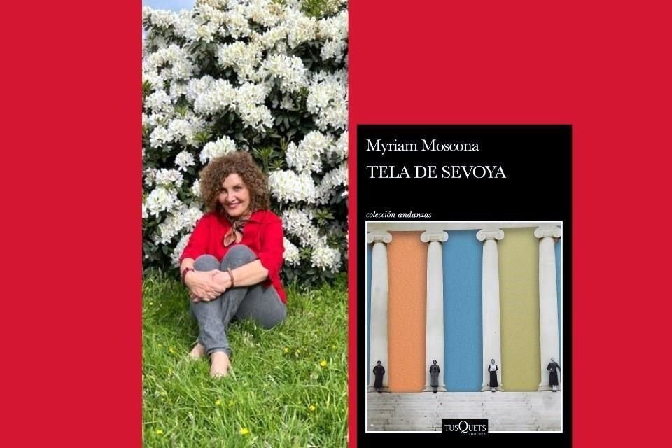 'Tela de sevoya' es una novela híbrida que narra la infancia de una niña de origen búlgaro nacida en México y del viaje que, ya como adulta, lleva a cabo para rastrear sus orígenes.