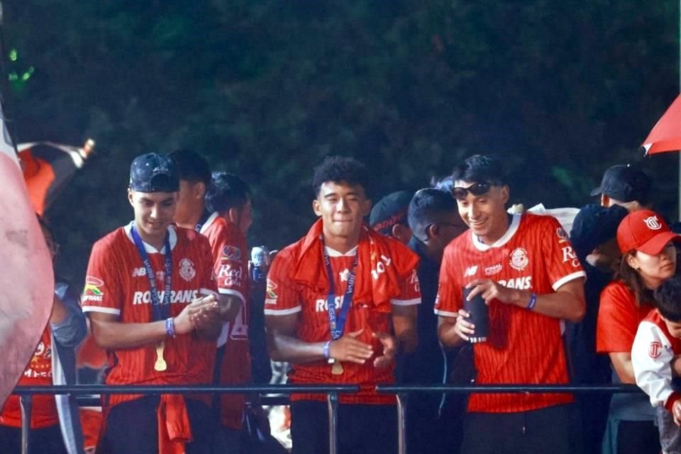 Cada uno de los integrantes del plantel campeón del futbol mexicano disfrutó a su manera.
