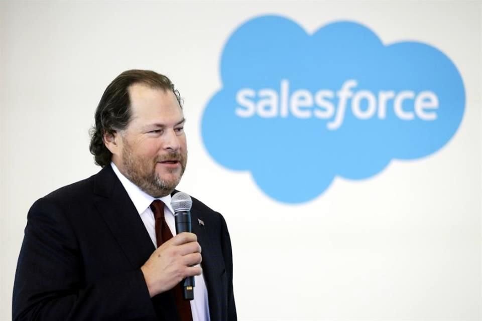 Marc Benioff, presidente ejecutivo de Salesforce.