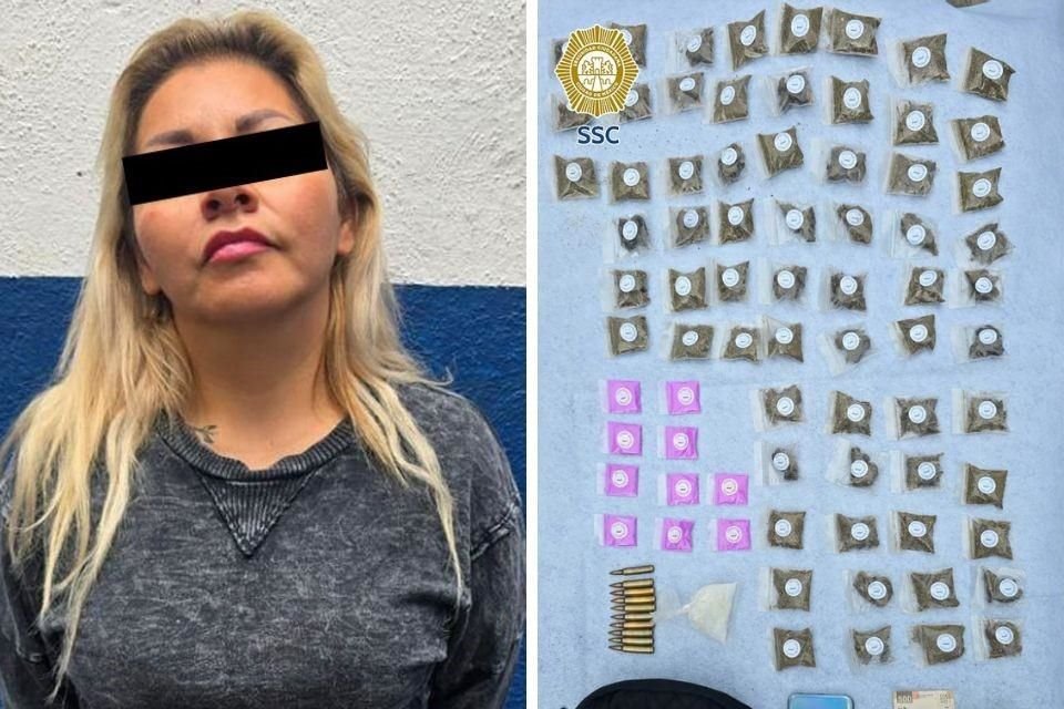 Al momento de la detención, la Ticho tenía dosis de aparente droga.