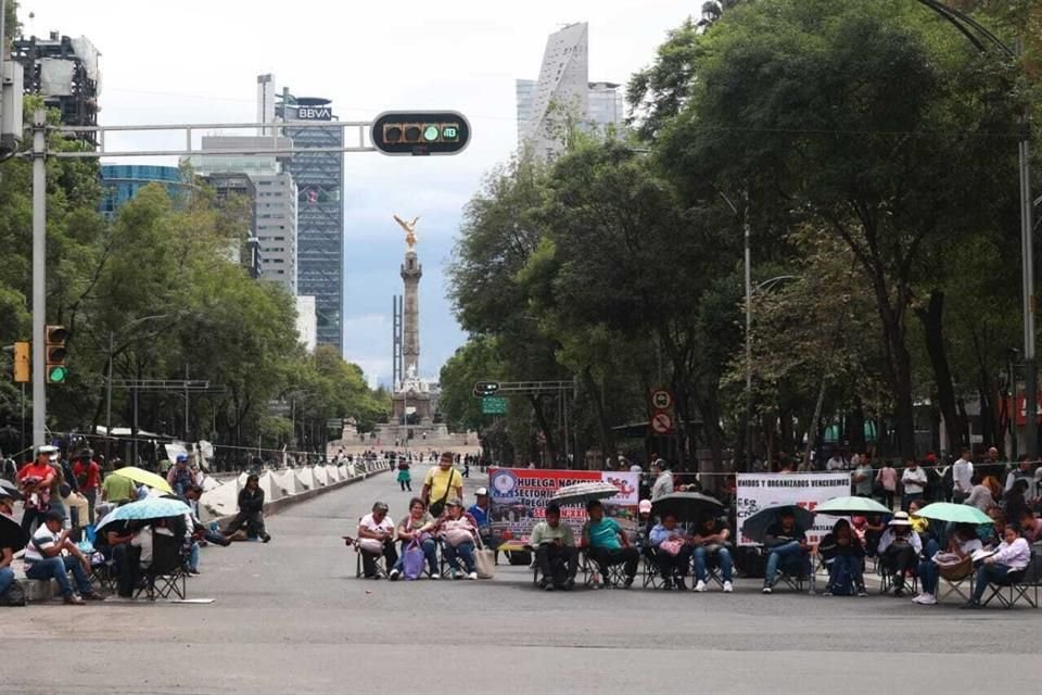 A miles de maestros no les importó las afectaciones de sus bloqueos y provocaron afectaciones a millones de capitalinos.