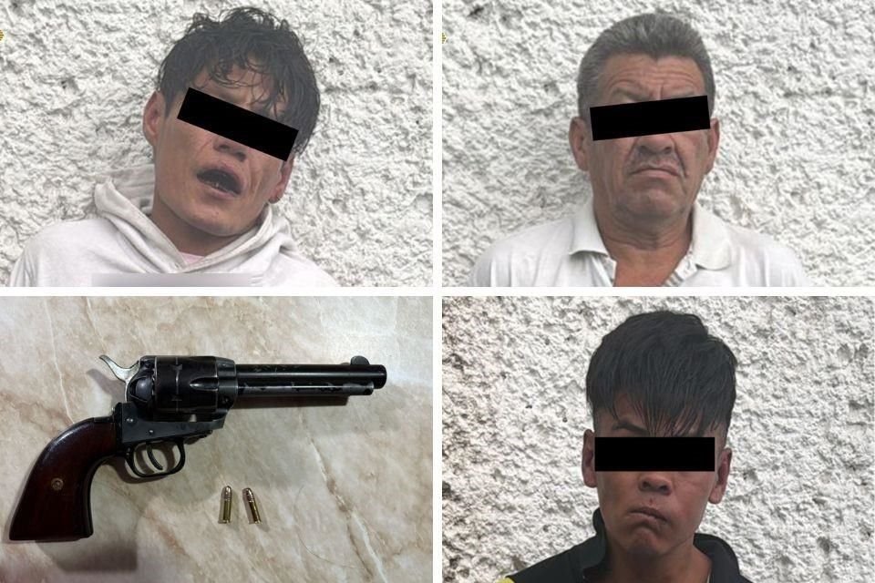 Tres sujetos fueron detenidos por la agresión, uno de ellos es menor de edad.