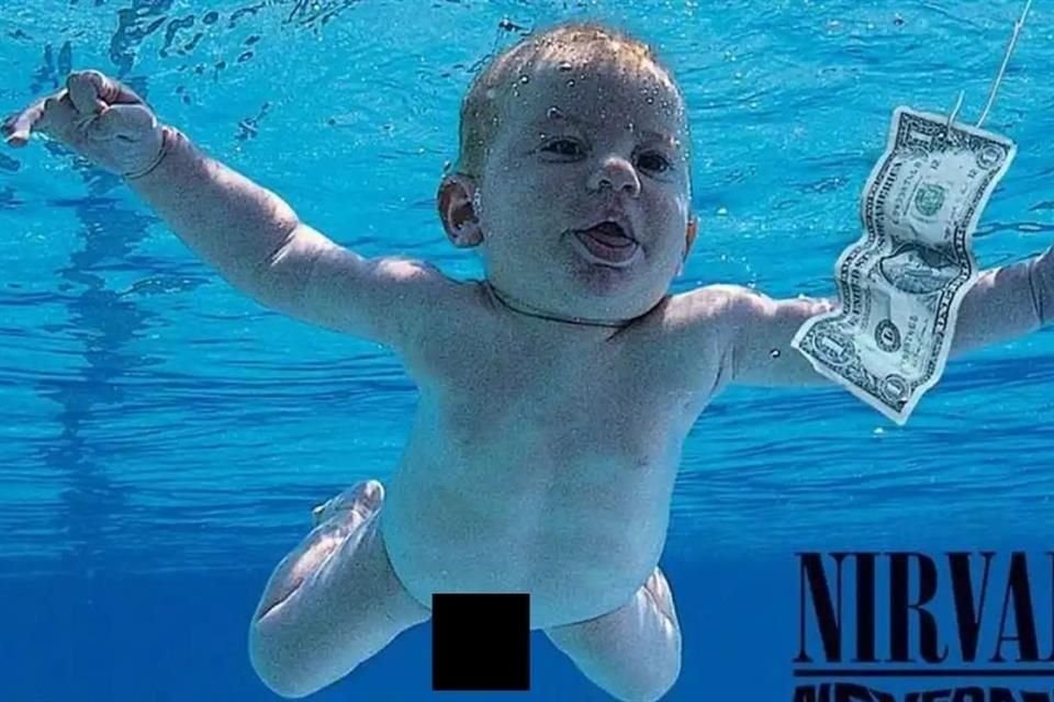 Spencer Elden, quien dijo ser el bebé de la portada de 'Nevermind', de Nirvana, pidió al menos 150 mil dólares de cada miembro en su demanda.