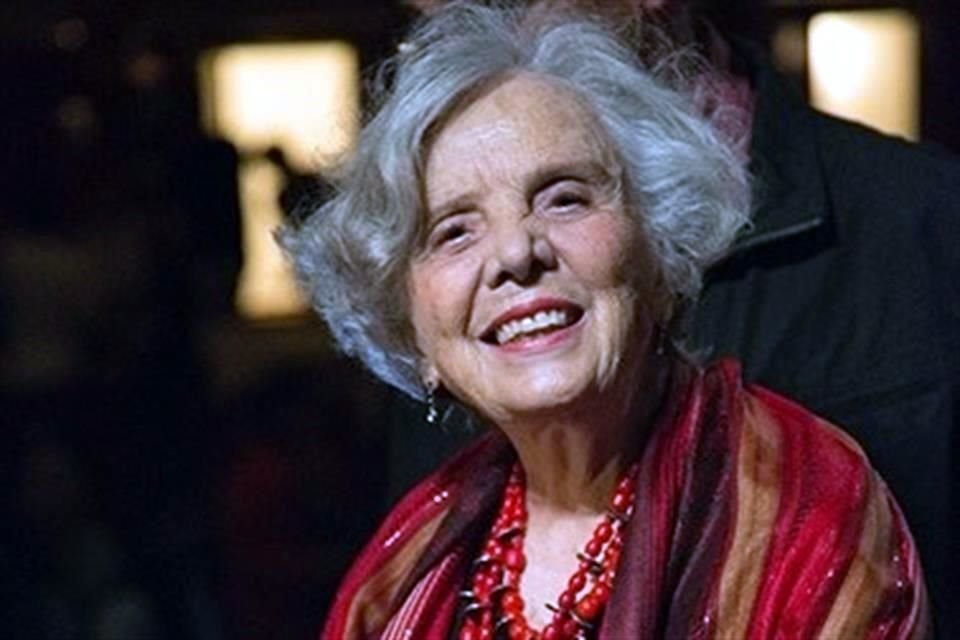 La escritora Elena Poniatowska.