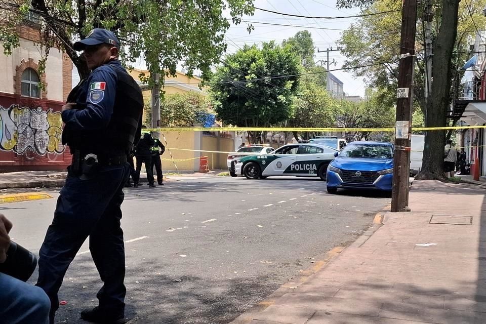 La SSC analiza los videos de las cámaras de vigilancia para dar con los responsables.