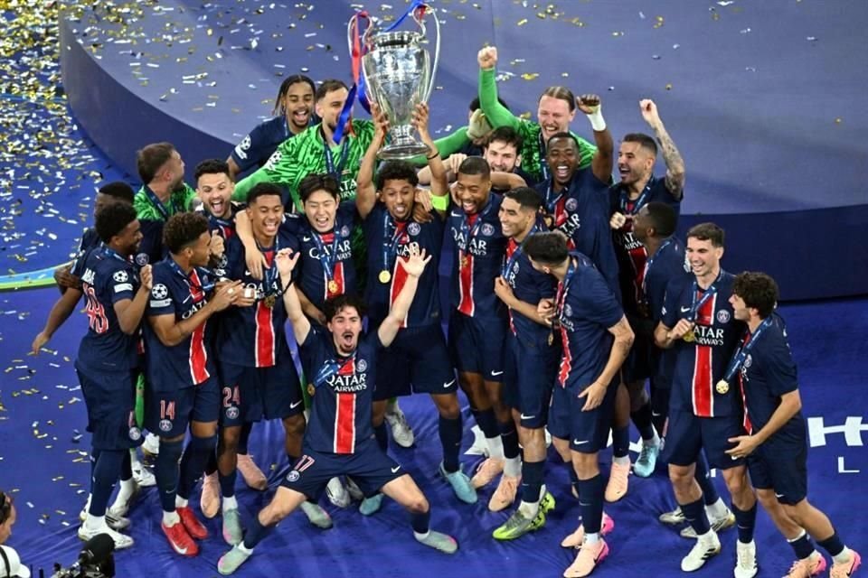 El PSG se convirtió apenas en el segundo equipo francés en la historia en ganar la Champions League.