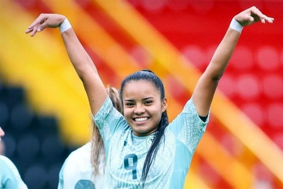 Deiry Ramírez, jugadora de Tigres Femenil, anotó un doblete.
