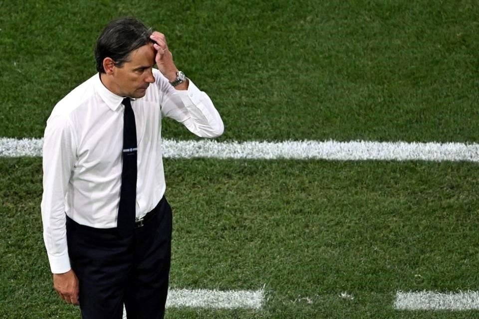 Simone Inzaghi al final no ganó algún título en la temporada con el Inter.