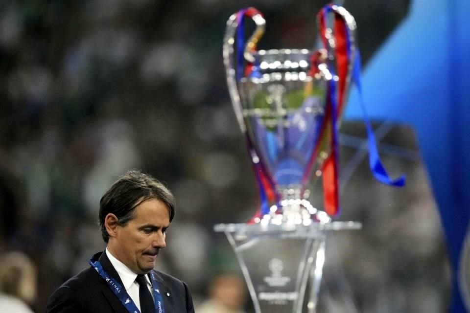 La Final de la Champions fue el último partido de Simone Inzaghi con el Inter.