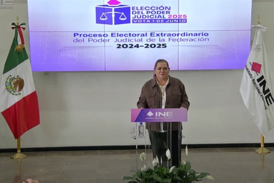 Guadalupe Taddei, consejera presidenta del INE.