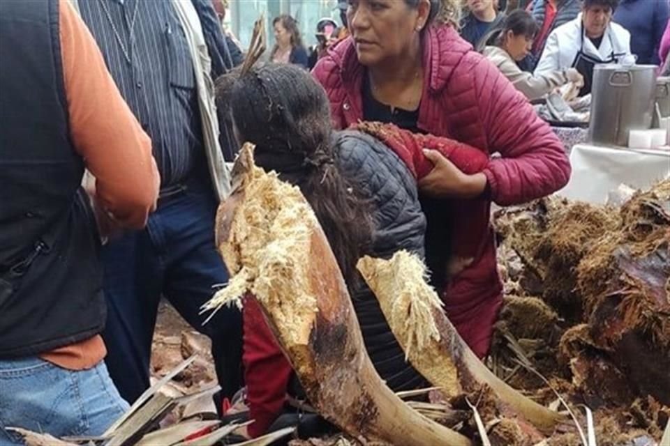 Algunas partes de la planta azotaron encima de la mujer y fueron movilizados los servicios de emergencia.