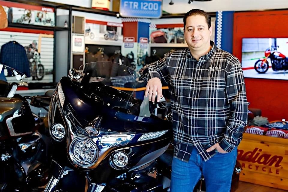 Daniel Enríquez, gerente de Indian Motorcycle para Latinoamérica y el sur de Estados Unidos.