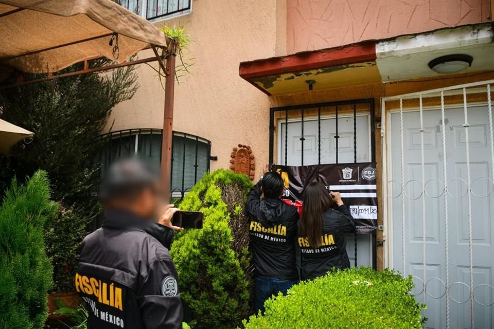 Elementos de la Fiscalía, en coordinación con Guardia Nacional y Ejército, ejecutan los cateos.