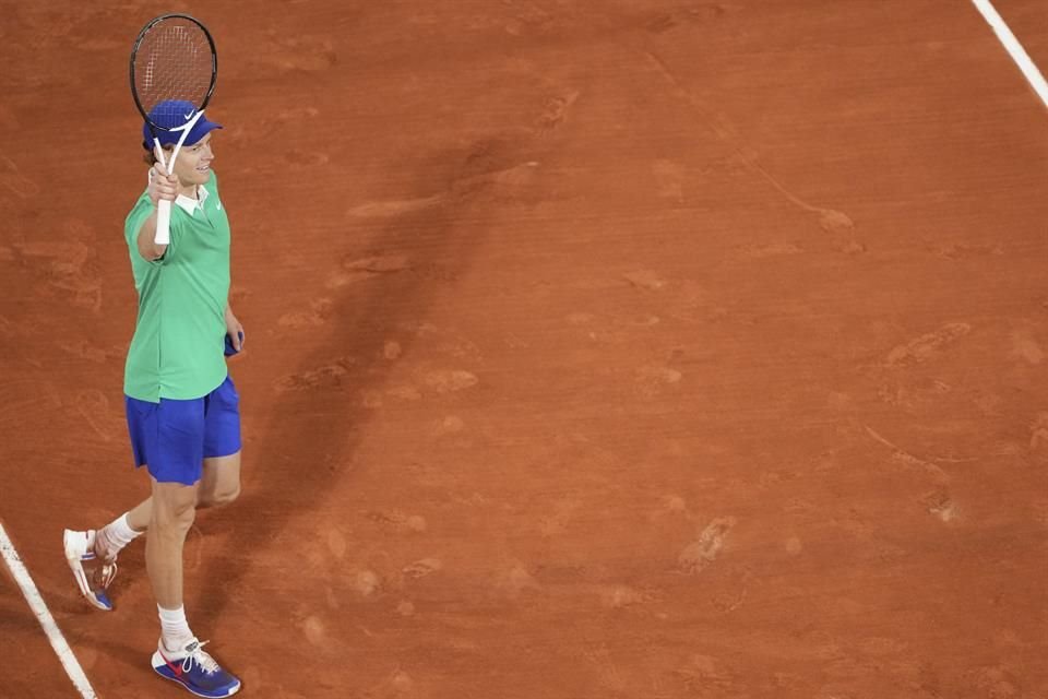 Será la primera Final de Sinner en Roland Garros.