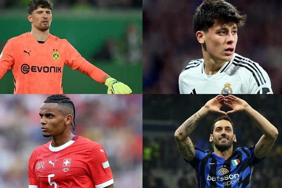 Futbolistas como Gregor Kobel y Manuel Akanji de Suiza, Arda Guler y Hakan Calhanoglu de Turquía son parte de las estrellas que enfrentarán a México antes del Mundial de Clubes.