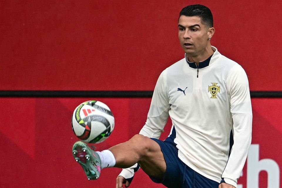 Cristiano Ronaldo se prepara para disputar el título de la Nations League.