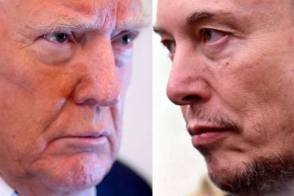 Trump advirtió a Musk que habrá consecuencias si financia a demócratas que se presenten contra republicanos que voten a favor de ley fiscal.