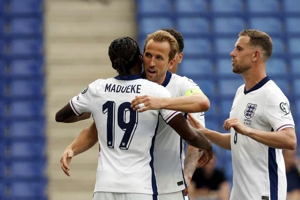 Harry Kane llegó a 72 goles con la Selección Inglesa en la victoria sobre Andorra para seguir invictos en la Eliminatoria.