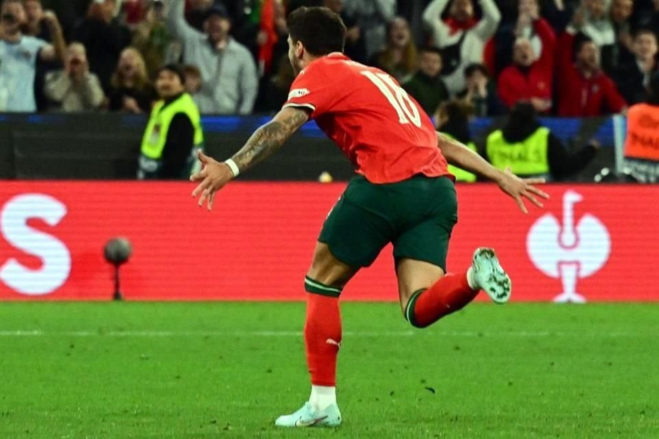 Ruben Neves fue quien marcó el penal definitivo para que Portugal derrotara a España.