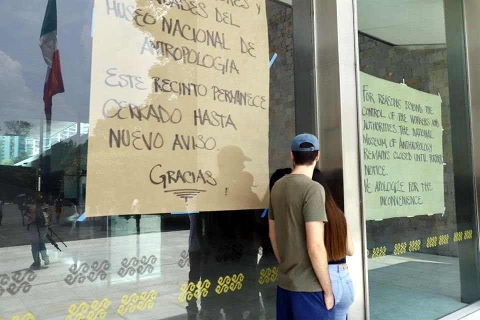 El Museo Nacional de Antropología estaba cerrado por falta de custodios el día que fue anunciado como ganador del Premio Asturias de la Concordia.