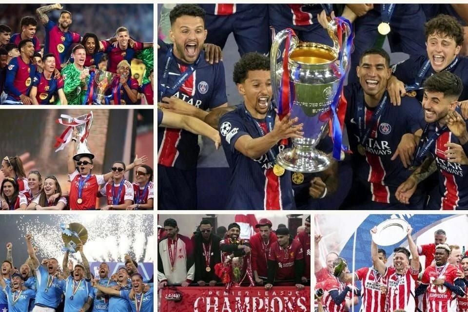 El París SG logró el triplete, pero el campeonato que más festejó fue la Champions League.