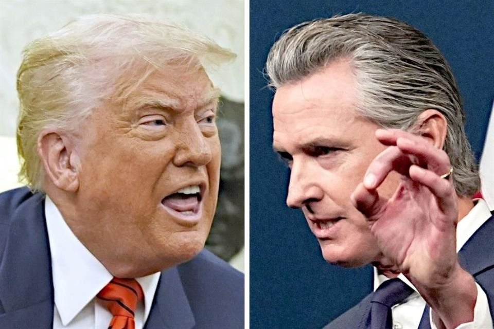 Trump y Gobernador Newsom tienen larga historia de pleitos por los incendios en California y ahora por las redadas y manifestaciones en LA.