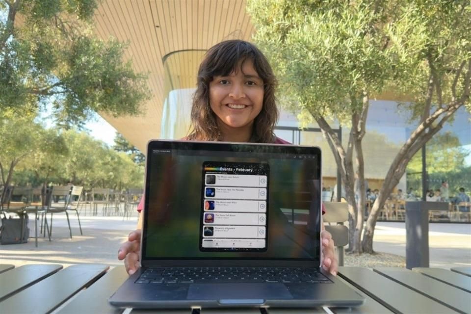 Luciana, quien estudia en la Escuela Secundaria Talentos 'Lic. Miguel Alemán Valdés', contó que decidió armar la aplicación 'BreakDown Cosmic' para fomentar la astronomía.