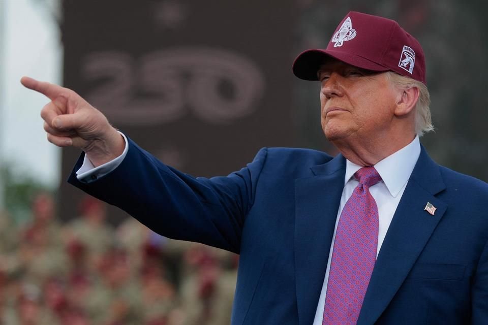 Donald Trump, Presidente de Estados Unidos.