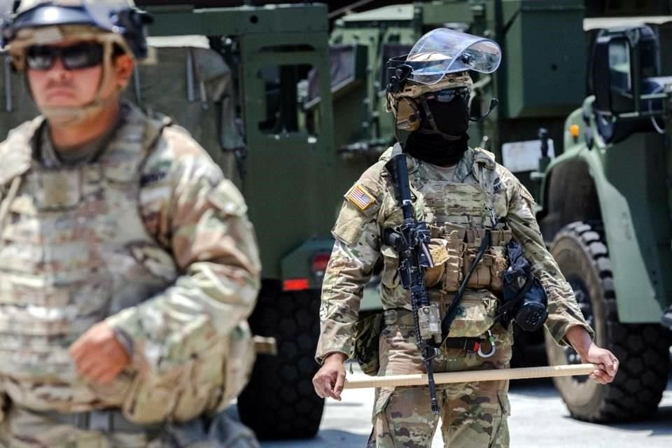 Donald Trump dijo que Los Ángeles estuvo sana y salva las últimas 2 noches gracias al despliegue de militares tras varios días de protestas.